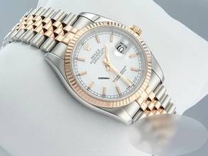 Thumbnail von Rolex Datejust 36 36mm 116231 Edelstahl Rosegold 750 Automatik Stahl Stainless Steel 18kt Rose Gold Jubilé-band Chronometer Oyster