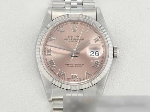 Rolex Datejust 36 36mm 16234 2002 Stahl Weissgold 750 Gold Damen Herren Stainless Steel Jubilé-band Chronometer Oyster White Dial 