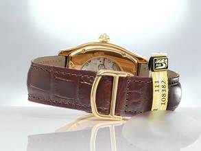 Thumbnail von Cartier Tortue Gelbgold 750 Diamanten Brillanten Grosses Modell Gold Wa503751 18kt Yellow Gold