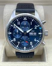 Thumbnail von IWC Fliegeruhr Chronograph Pilot's Fliegeruhr FULL SET WITH BOX AND PAPERS NEW 2023 Blue Dial