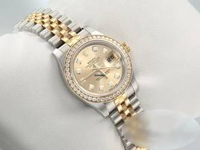 Thumbnail von Rolex Lady-Datejust 179383 Stahl Gelbgold 750 2012 Diamanten Automatik Gold