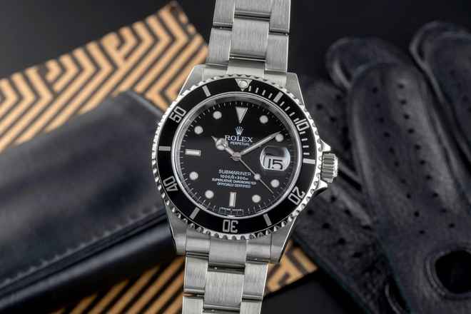  Rolex Submariner Date 1000ft Oyster Edelstahl Automatik Ref. 16610T Z-Serie 
