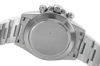 Thumbnail von Rolex Daytona Black Dial Chronograph Stahl Automatik Herrenuhr Ref. 116520 B&P