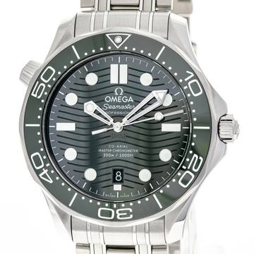  Omega Seamaster Diver 300 M 42 Green – 210.30.42.20.10.001 – like NEW – 2025 Full Set 