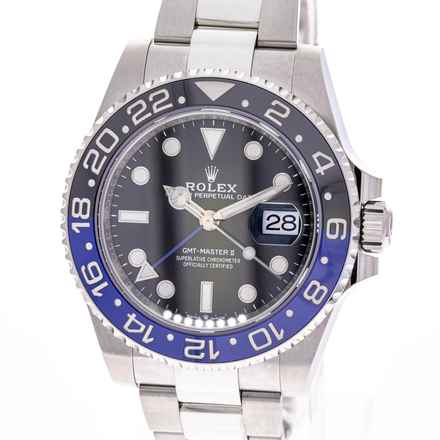  Rolex GMT-Master II Batman Oyster – 126710BLNR – like NEW – 11/2024 Full Set 