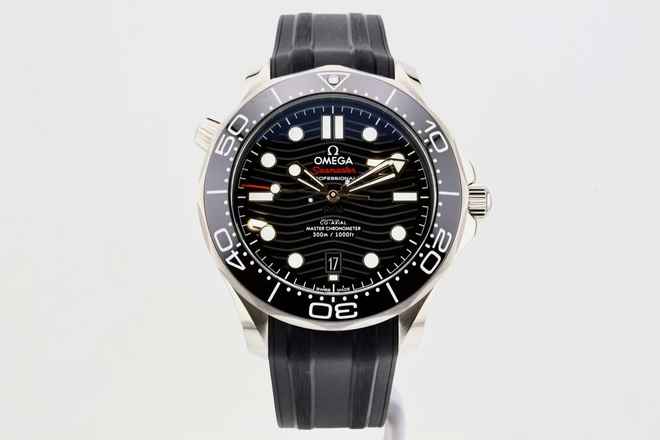  Omega Seamaster Diver 300 M Co-Axial 42mm - Black Dial - Rubber Strap - 21032422001001 2025 