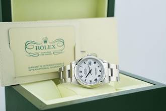 Thumbnail von Rolex Datejust 36 36mm - CPO - White Roman Dial 16200 1997