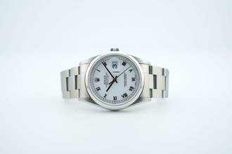 Thumbnail von Rolex Datejust 36 36mm - CPO - White Roman Dial 16200 1997