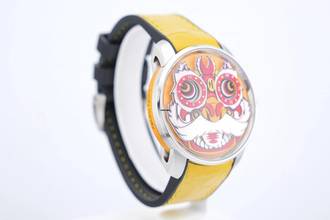 Thumbnail von Lucky Harvey Yellow Lion Dance - Unworn - Box+Papers - Moving Eyes - 24 Months Warranty Yellow Lion 2025