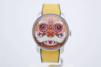 Thumbnail von Lucky Harvey Yellow Lion Dance - Unworn - Box+Papers - Moving Eyes - 24 Months Warranty Yellow Lion 2025