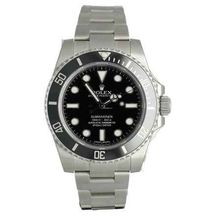  Rolex Submariner (No Date) Ref.114060 NOS 2012 Full Stickers Incl. QR Code 