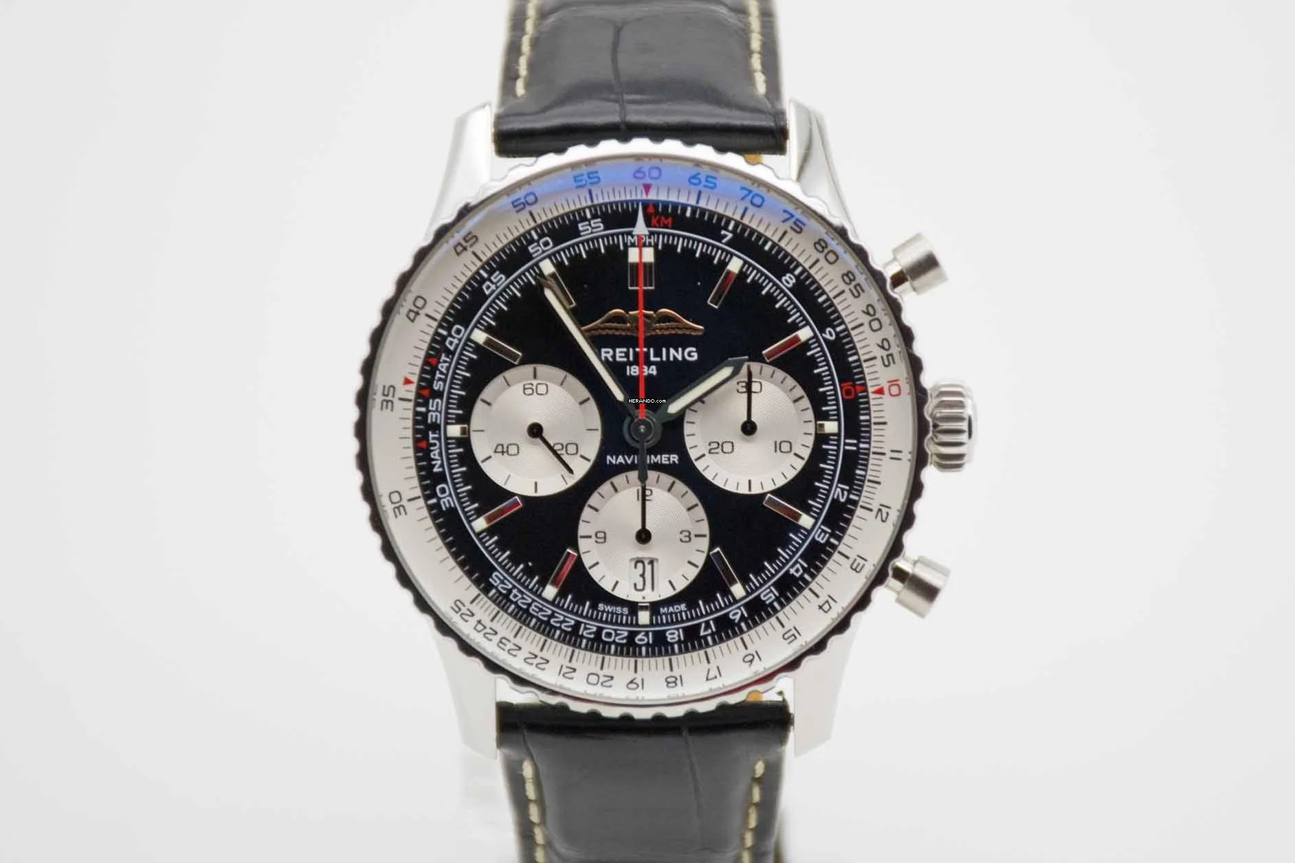  Breitling Navitimer 1 B01 Chronograph perfektes Fullset aus 2024 mit Breitling Garantie bis 2032 