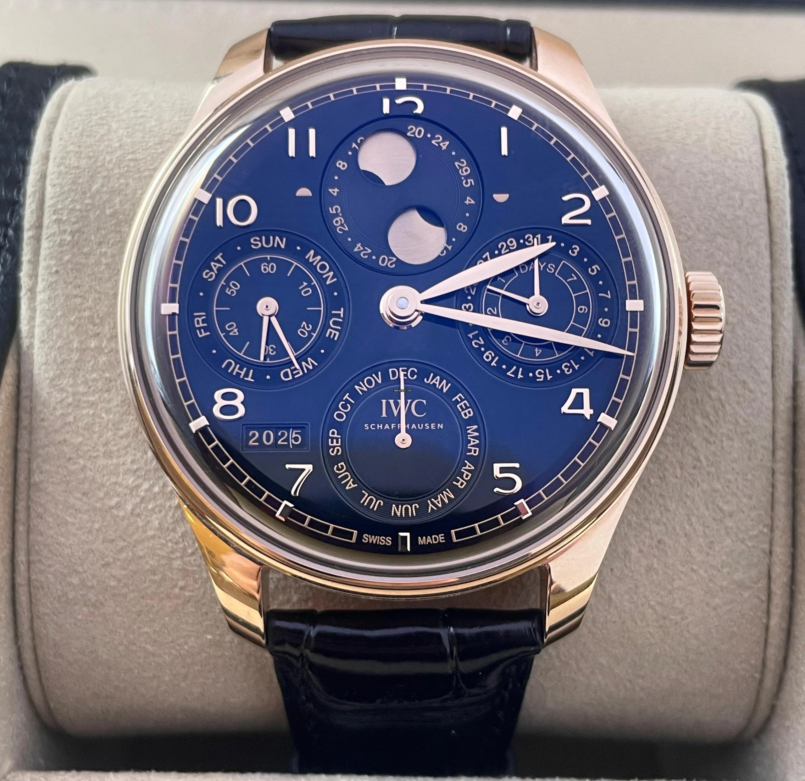  IWC Portugieser Ewiger Kalender Perpetual Calendar 44 ROSEGOLD FULL SET WITH BOX AND PAPERS - 99% NEW year:2025 