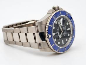 Thumbnail von Rolex Submariner Date Smurf cooki monster 18 kt. Gold Full Set 2022