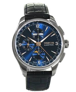  Union Glashütte Belisar Chronograph Mondphase Ref. D014.425.16.047.01 