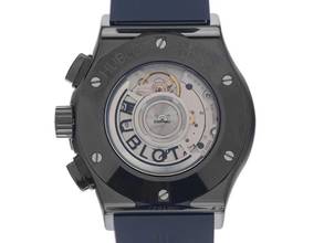 Thumbnail von Hublot Classic Fusion Chronograph Ceramic Blue Ref.541.CM.7170.RX 2025 Full Set Ungetragen Classic Fusion Ceramic Blue Faltschließe