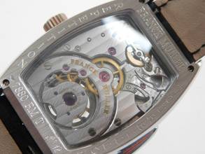 Thumbnail von Franck Muller Platinum Tourbillon Repetition Watch 36 X 50MM. 7880 RMT RARE Rarität Platinum Tourbillon Repetition Herrenuhr mit Box