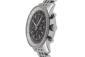 Thumbnail von Breitling Navitimer World GMT Chronograph Automatik Ref. A24322 Klassiker B&P