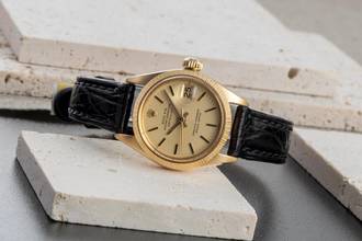 Thumbnail von Rolex Lady-Datejust Borke 18K Gold Automatik Damenuhr Oyster Ref. 6927