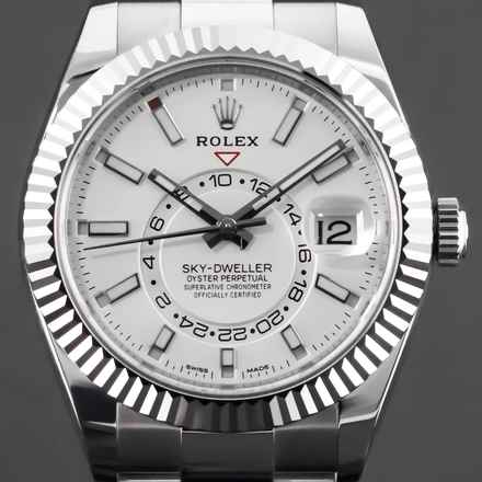  Rolex Sky-Dweller White Dial 2021 FULLSET 