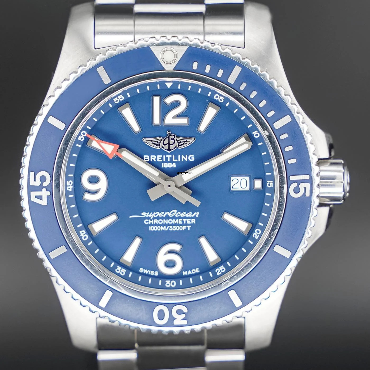Thumbnail von Breitling Superocean 44 Blue Dial FULLSET