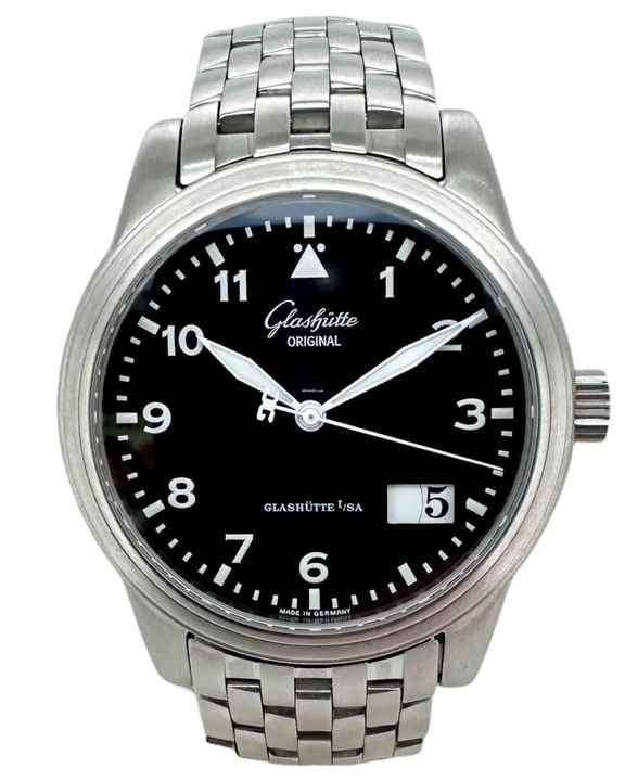 Glashütte Original Senator Navigator Panoramadatum Referenz 39-42-07-12-04 