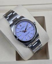 Thumbnail von Rolex Oyster Perpetual 34 34mm 124200-0008 Lavender dial Unworn/New Condition Full Set 11-2025