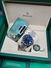 Thumbnail von Rolex Datejust 41 41mm Jubilee 126334 Blue dial Jubilee Like New Full Set 9-2025