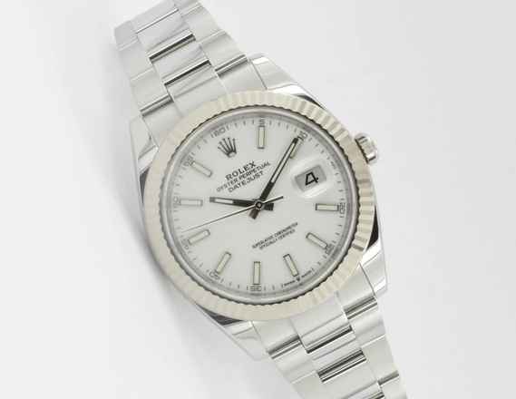  Rolex Datejust 41 White Dial 