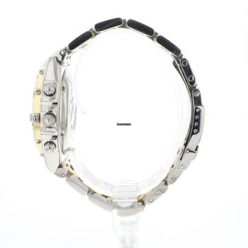  Breitling Chronomat Vitesse Steel/Gold Blue Arabic Dial 