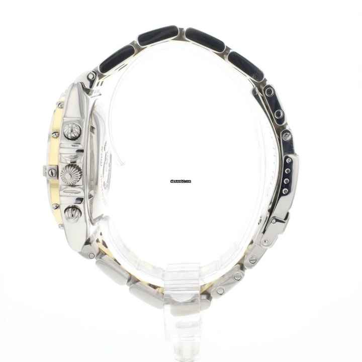  Breitling Chronomat Vitesse Steel/Gold Blue Arabic Dial 