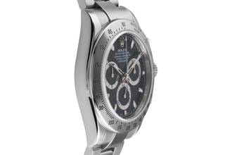 Thumbnail von Rolex Daytona Black Dial Chronograph Stahl Automatik Herrenuhr Ref. 116520 B&P