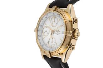Thumbnail von Breitling Chronomat Chronograph 18k (0,750) Gold Automatik Ref. K13047