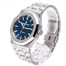 Thumbnail von Audemars Piguet Royal Oak Selfwinding 37 Blue – 15450ST.OO.1256ST.03 – like NEW – 2018 Full Set