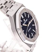 Thumbnail von Audemars Piguet Royal Oak Selfwinding 37 Blue – 15450ST.OO.1256ST.03 – like NEW – 2018 Full Set