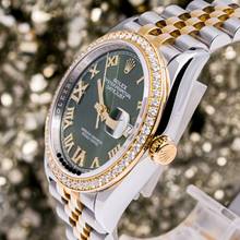 Thumbnail von Rolex Datejust 36 Green Diamond – 126283RBR – like NEW – 2019 Full Set Lc100
