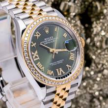 Thumbnail von Rolex Datejust 36 Green Diamond – 126283RBR – like NEW – 2019 Full Set Lc100