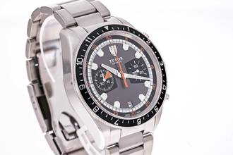 Thumbnail von Tudor Heritage Chrono 42 – 70330N – like NEW – 2018 Full Set