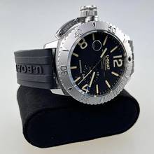 Thumbnail von U-Boat Classico Sommerso Classico 46 mm Stahl Silikonarmband 9007/A 30 ATM Profitaucheruhr 24 h Anzeige Full Set Erstkauf 06/2025
