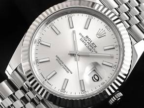 Thumbnail von Rolex Datejust 41 Ref.126334 2023 Full Set wie Neu Datejust Stahl 18kt Weißgold