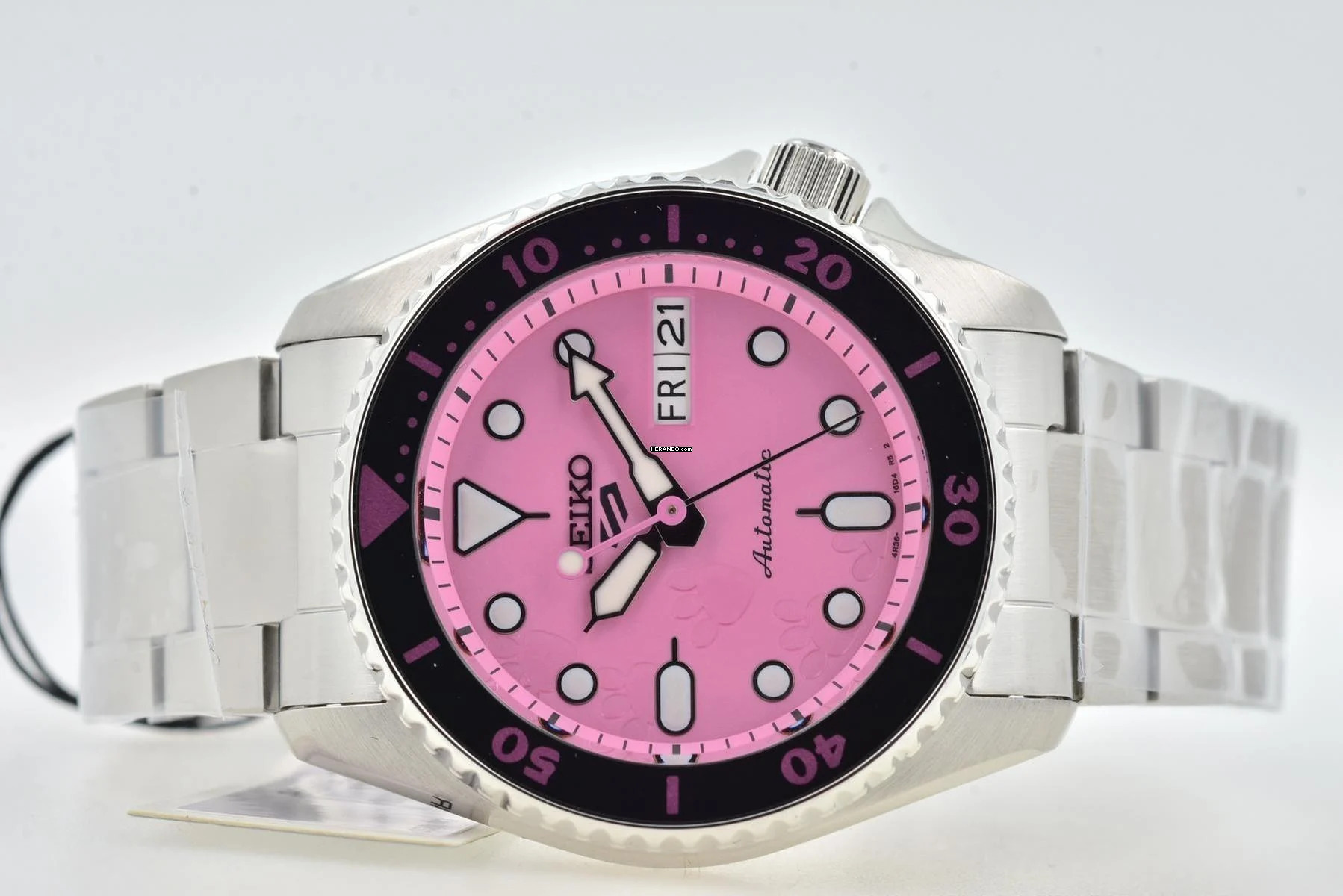  Seiko 5 X Pink Panther Limited Edition SRPM07K1 