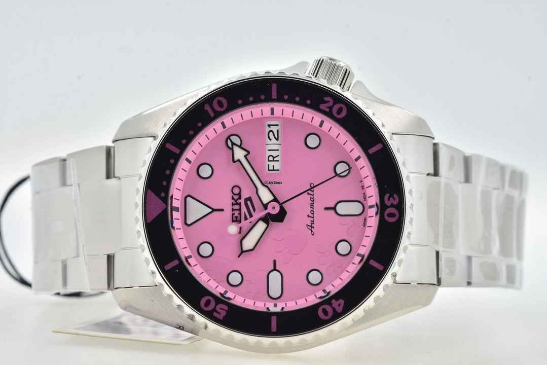  Seiko 5 X Pink Panther Limited Edition SRPM07K1 