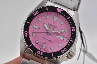 Thumbnail von Seiko 5 X Pink Panther Limited Edition SRPM07K1
