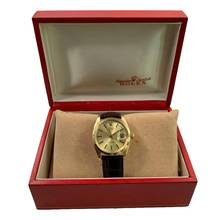 Thumbnail von Rolex Oyster Perpetual Date 1503 Champagne dial yellow gold 18KT