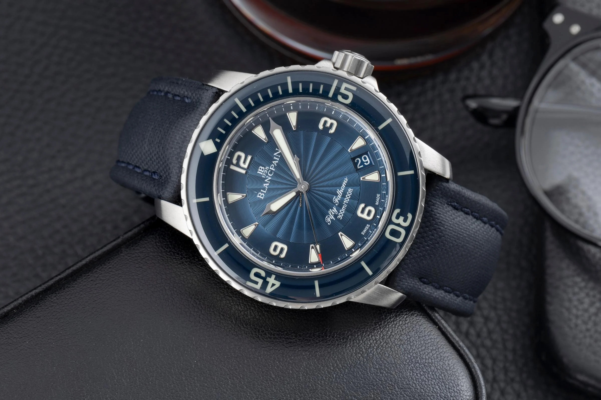  Blancpain Fifty Fathoms Stahl Automatik Ref. 5015d-1140-52b Box & Papiere 2023 