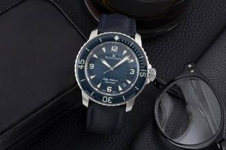 Thumbnail von Blancpain Fifty Fathoms Stahl Automatik Ref. 5015d-1140-52b Box & Papiere 2023