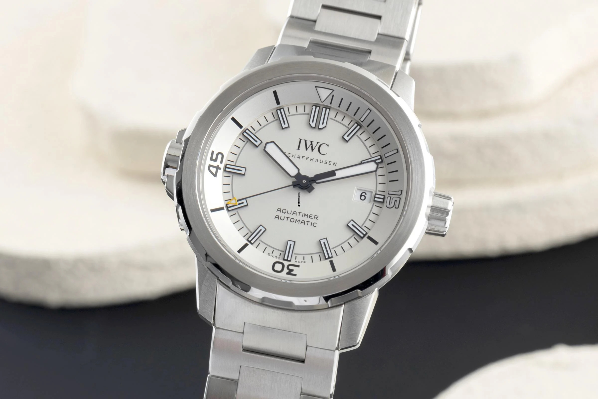  IWC Aquatimer Automatic Stahl Automatik Herrenuhr Ref. IW329004 Box & Papiere 2014 