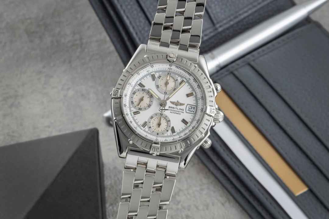  Breitling Chronomat Chronograph Edelstahl Automatik Herrenuhr Ref. A13352 