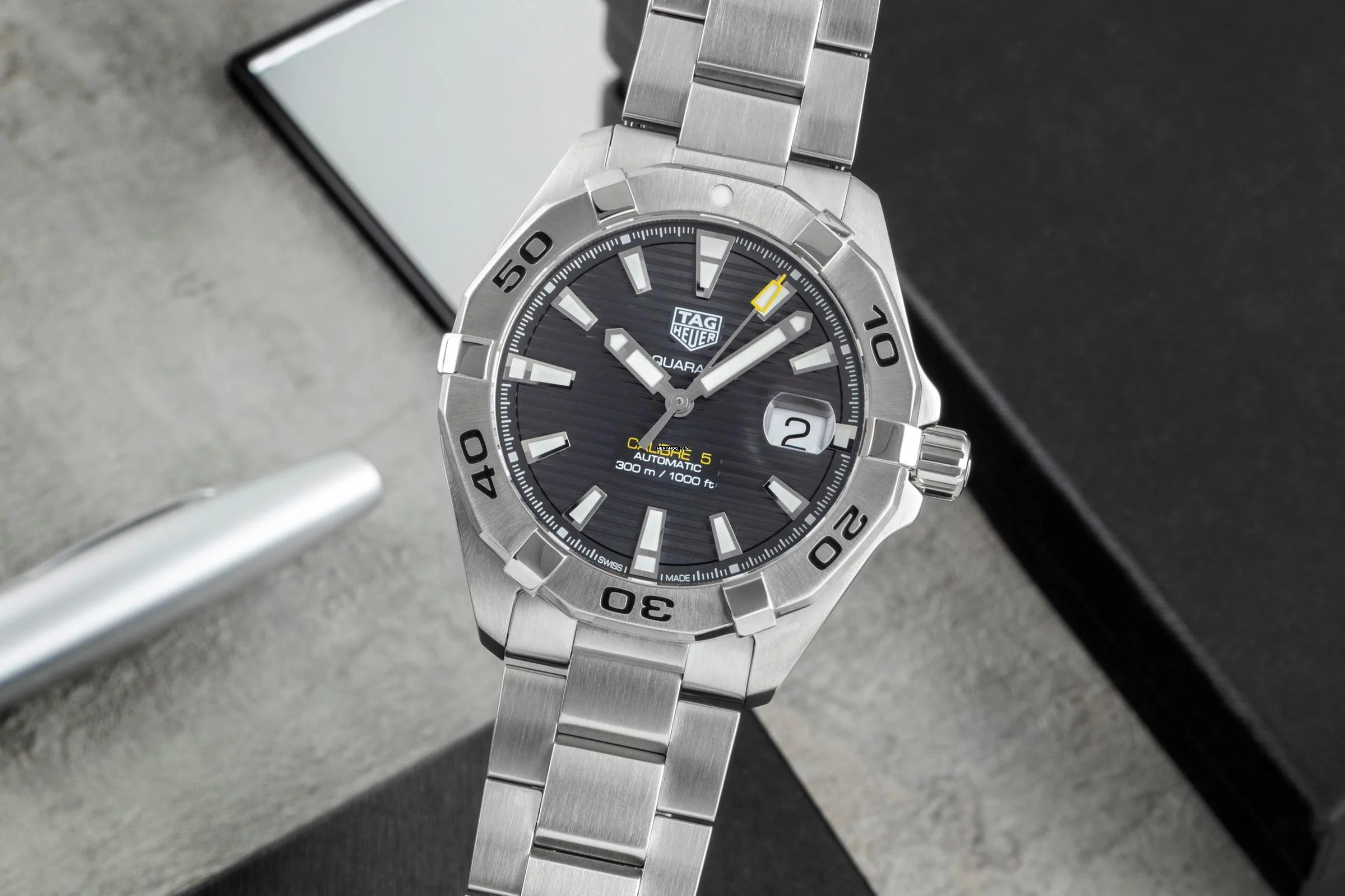TAG Heuer Aquaracer 300M Stahl Automatik Herrenuhr Ref. WBD2113.BA0928