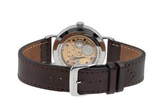 Thumbnail von NOMOS Tangente Super 30 Feldmausgrau Stahl Handaufzug Limited B&P 2004